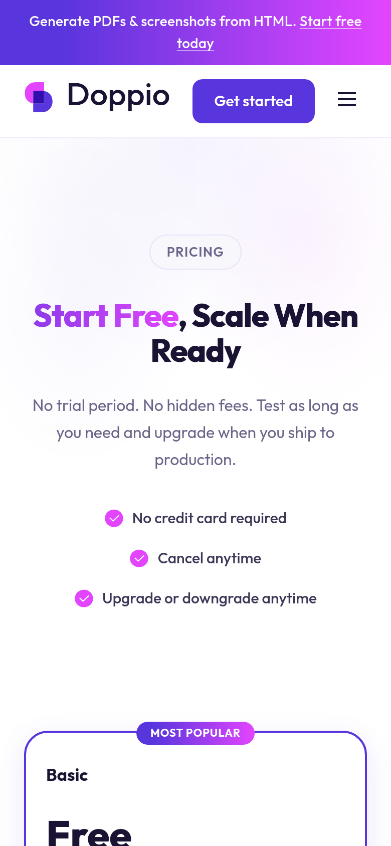 Pricing