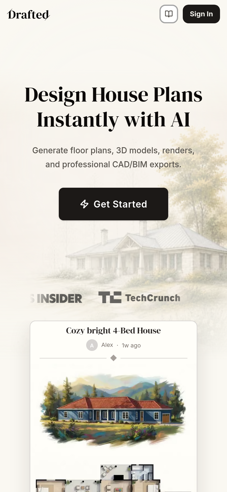 Homepage / Lander