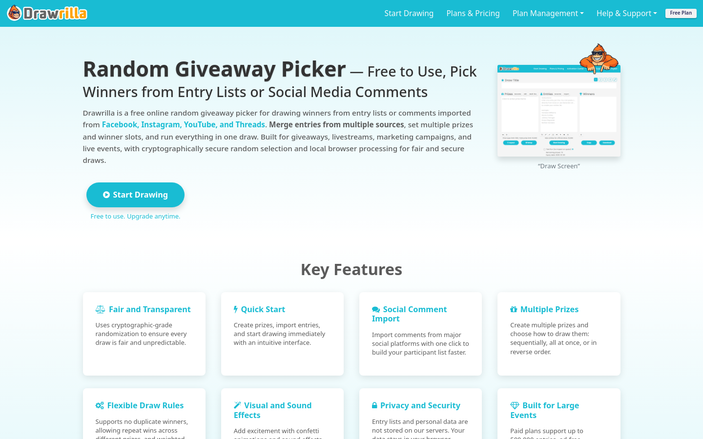 Captured Homepage / Lander