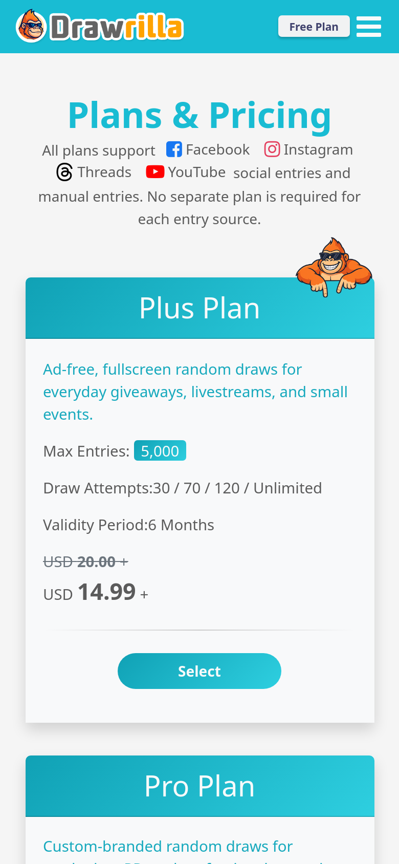Pricing