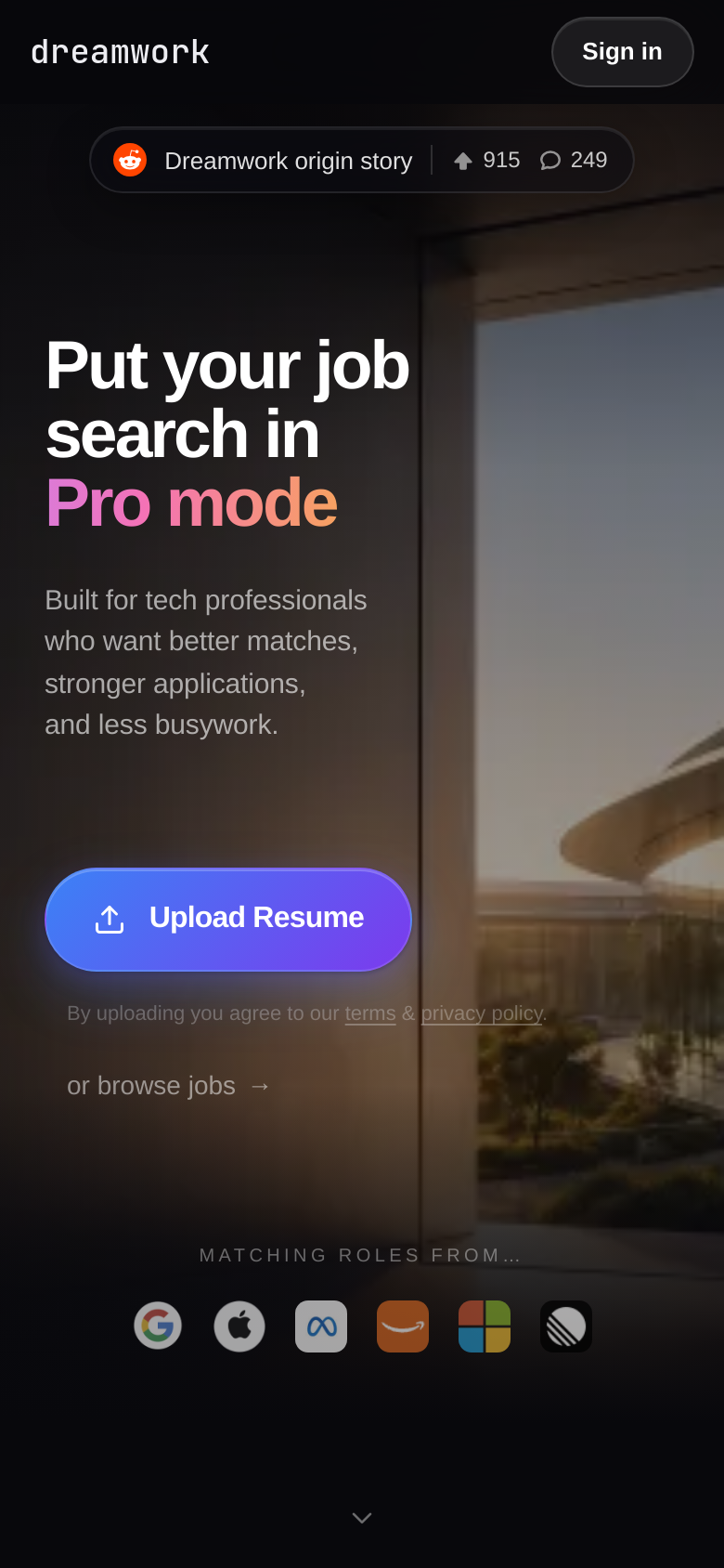 Homepage / Lander