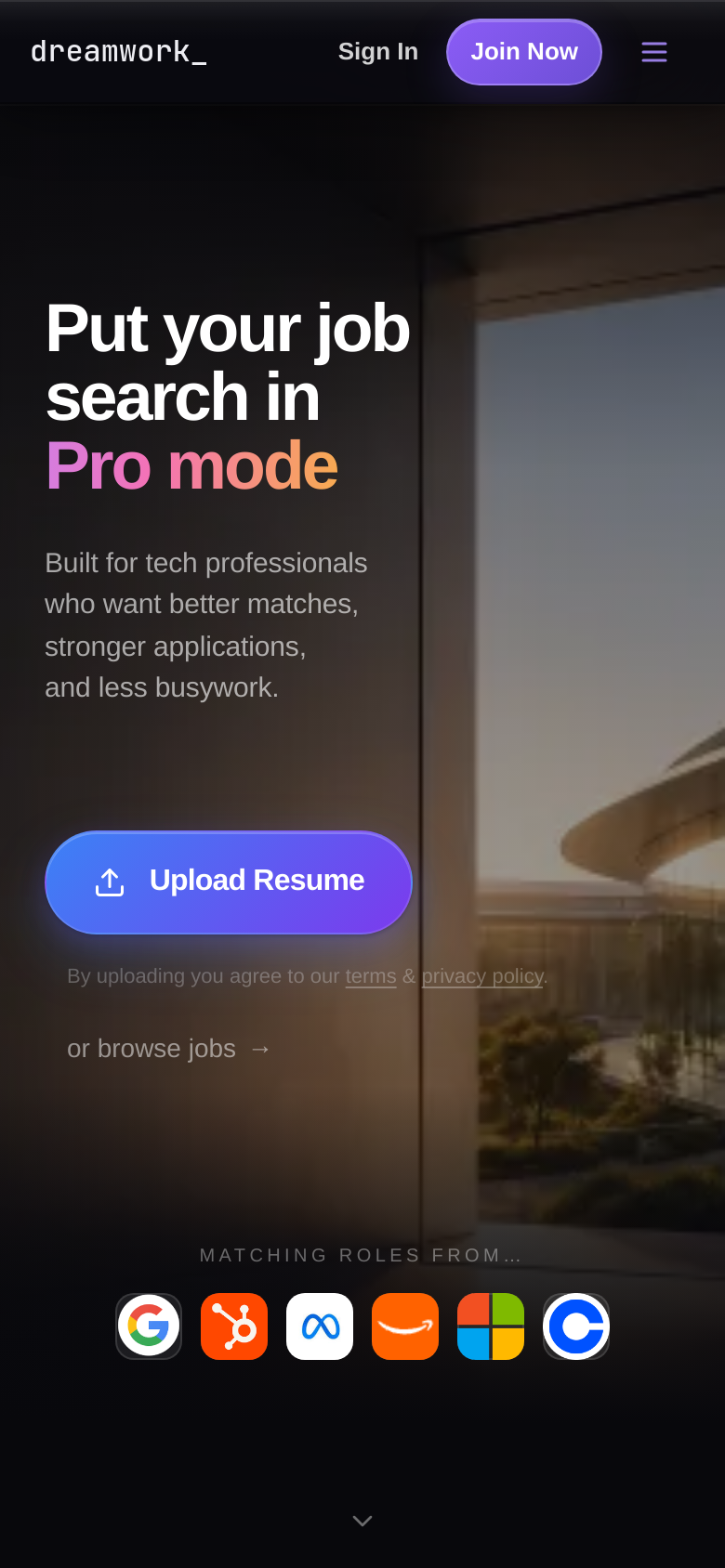 Homepage / Lander