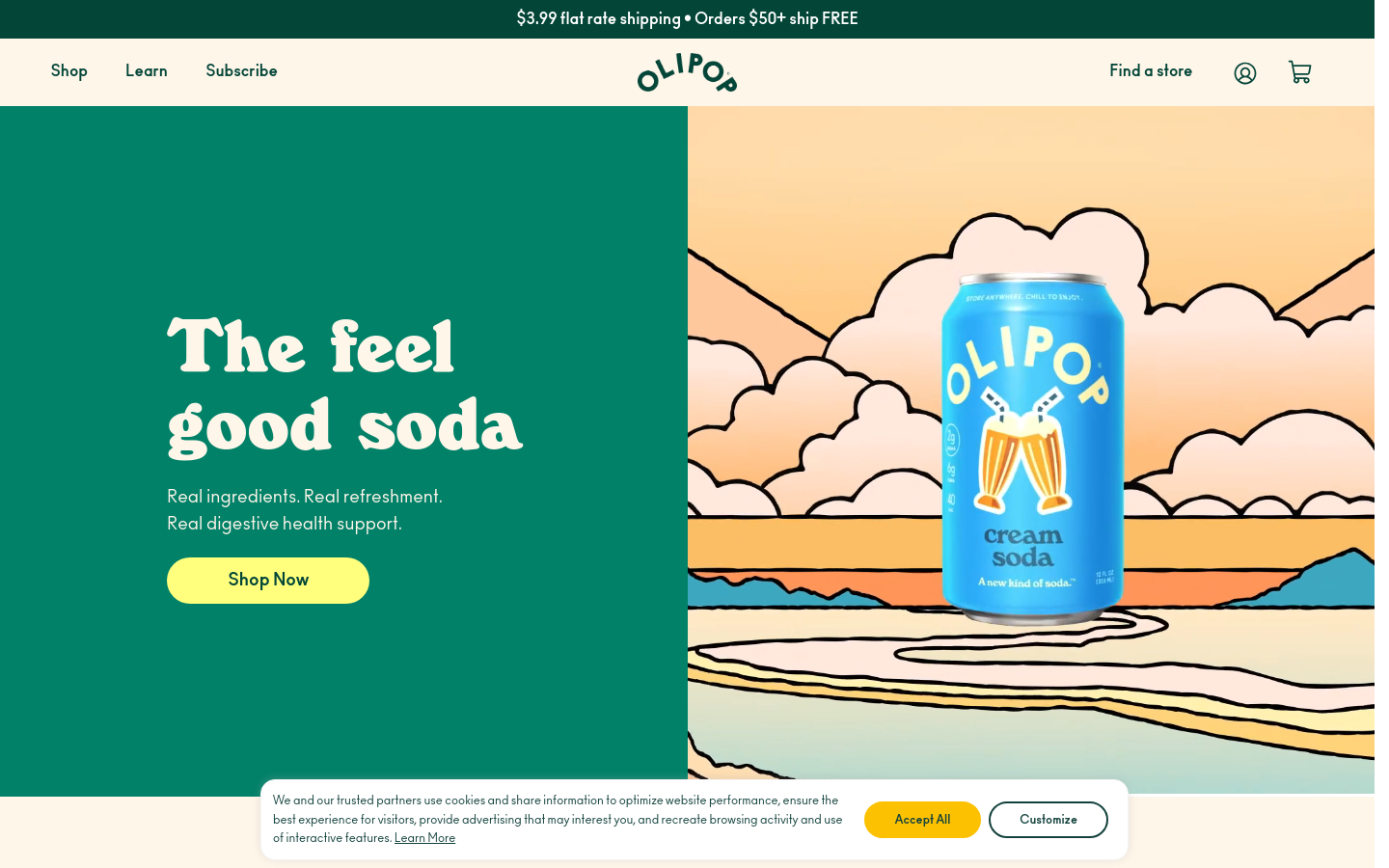 drinkolipop.com section