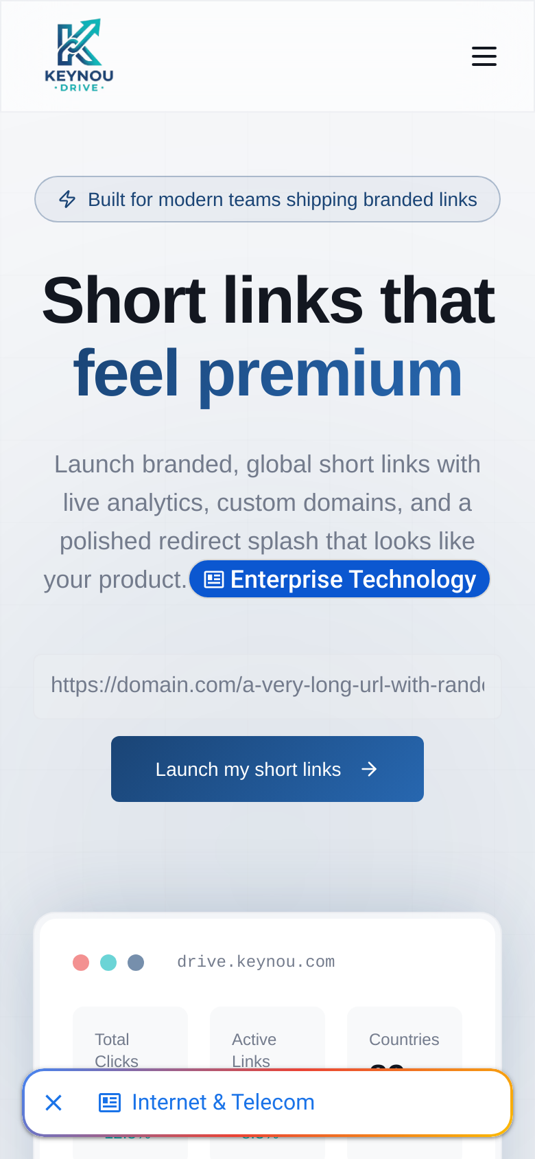 Homepage / Lander