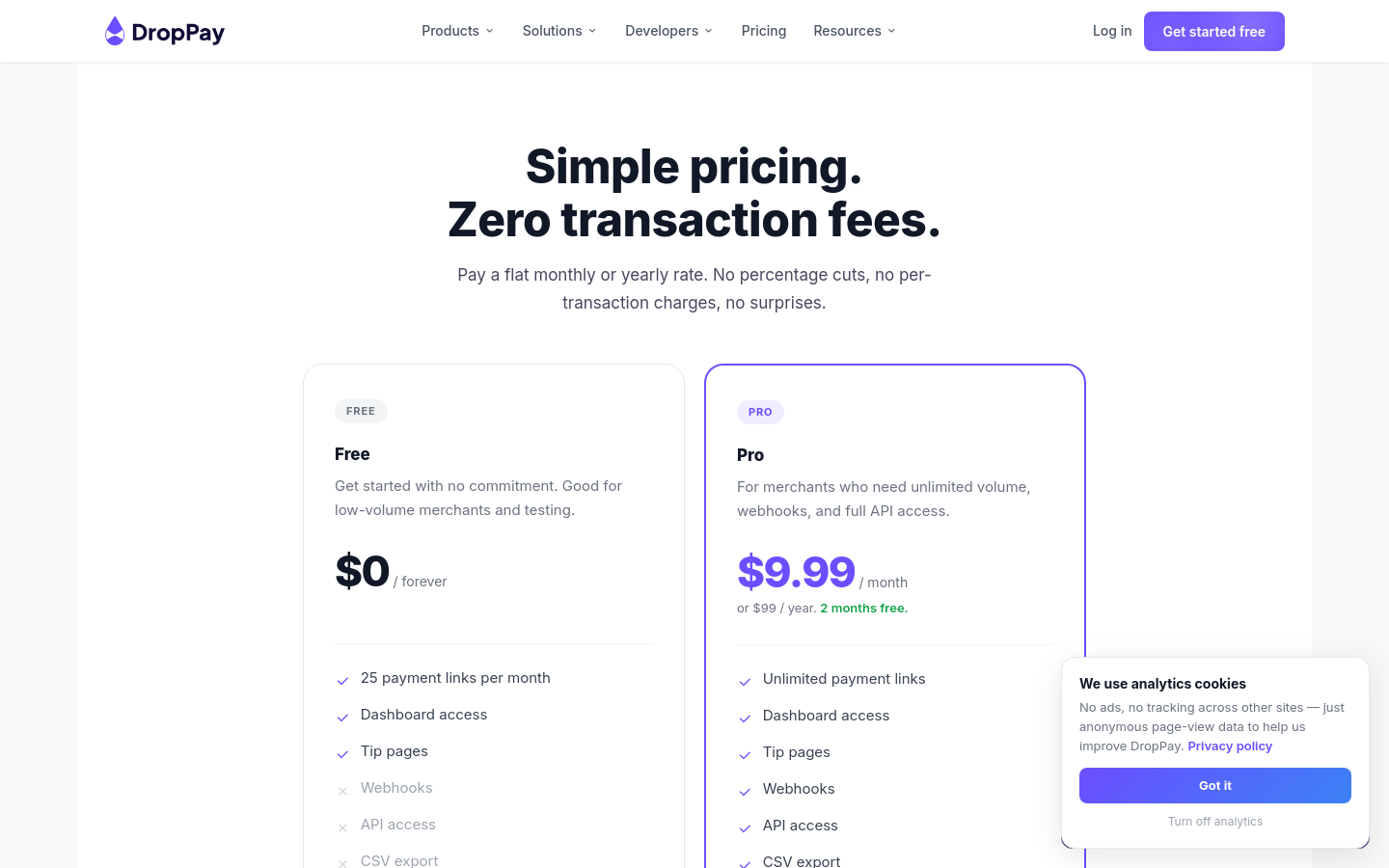 Pricing