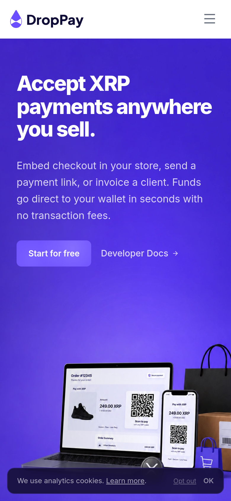Homepage / Lander