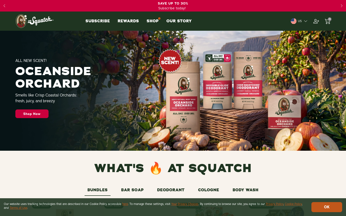 Captured Homepage / Lander