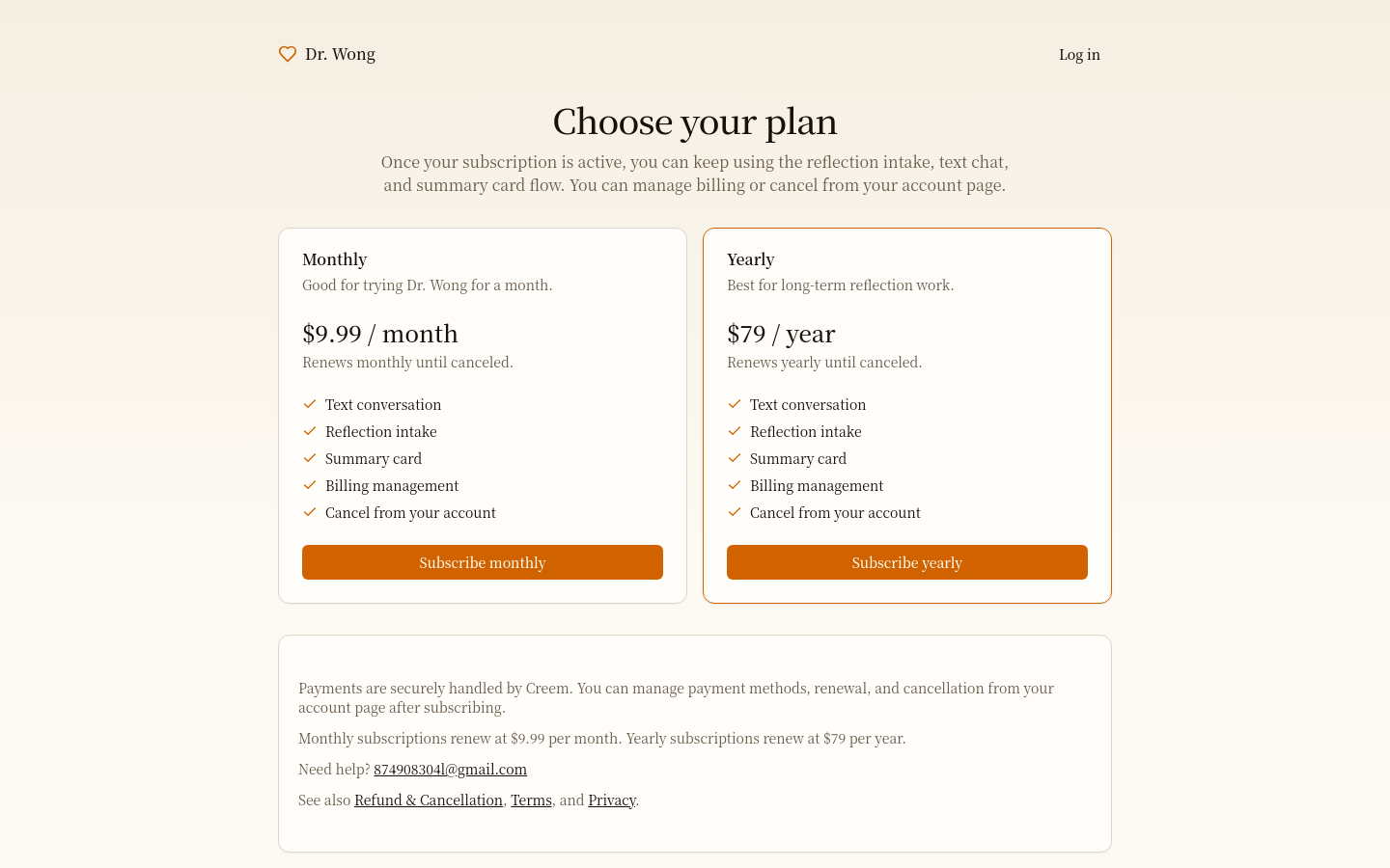 Pricing