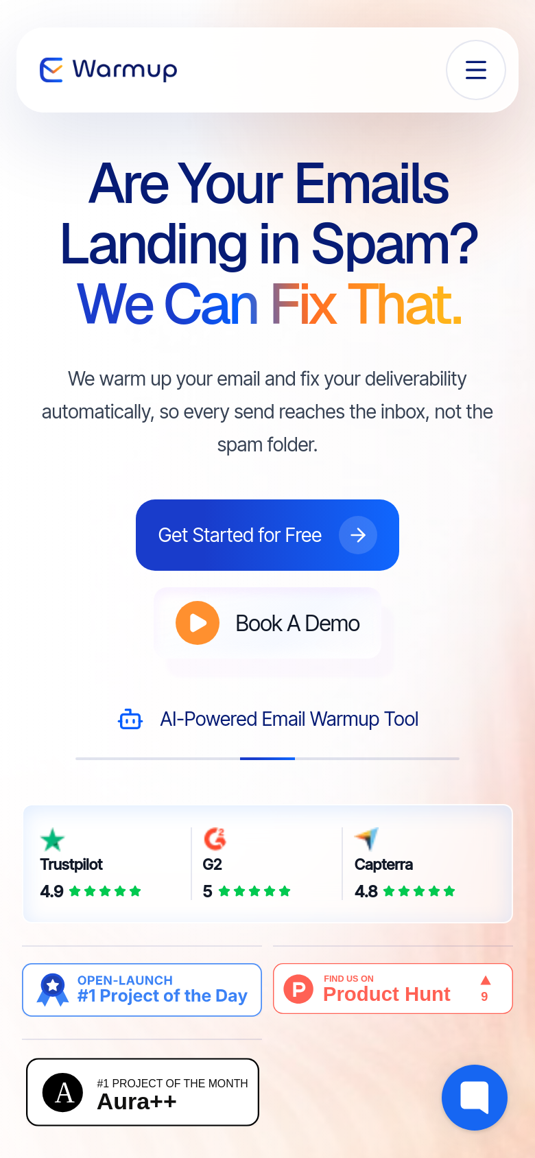 Homepage / Lander