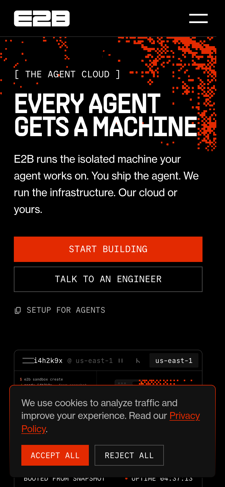 Homepage / Lander