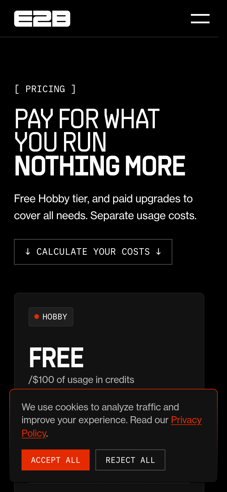Pricing