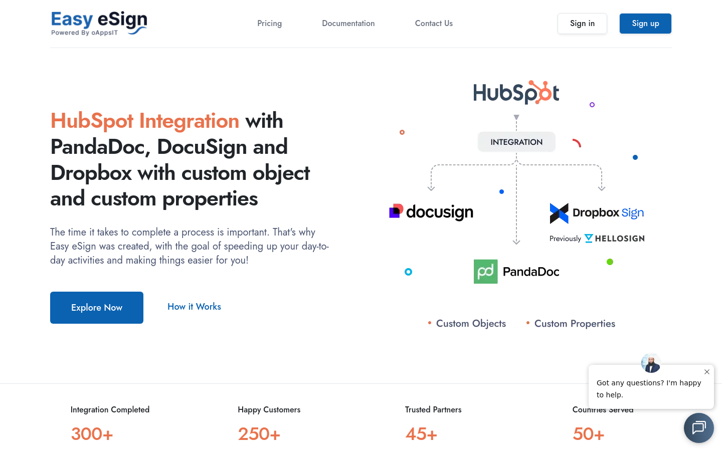 Captured Homepage / Lander