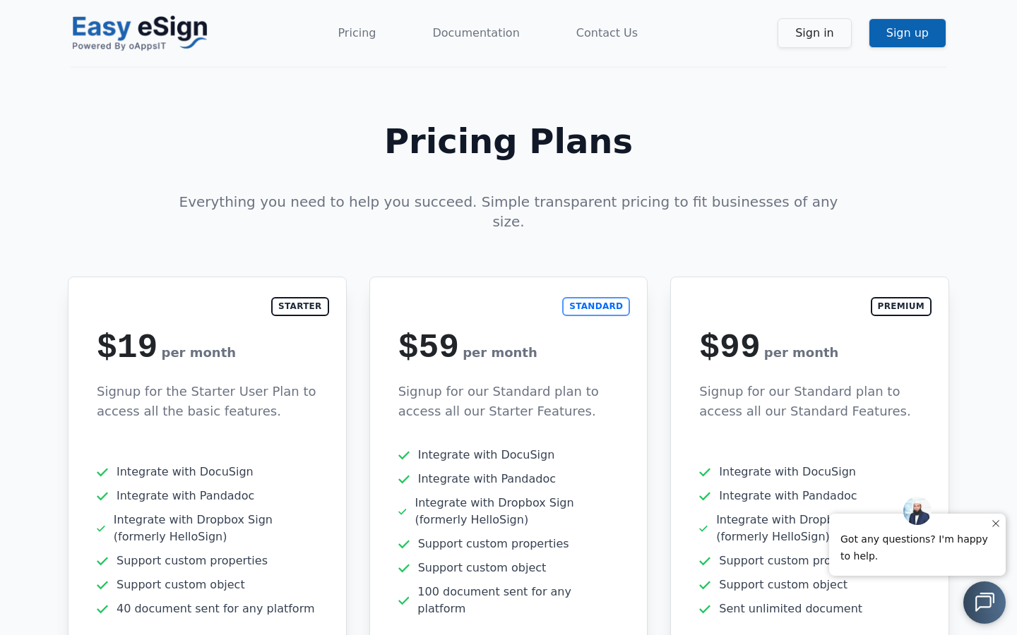 Pricing