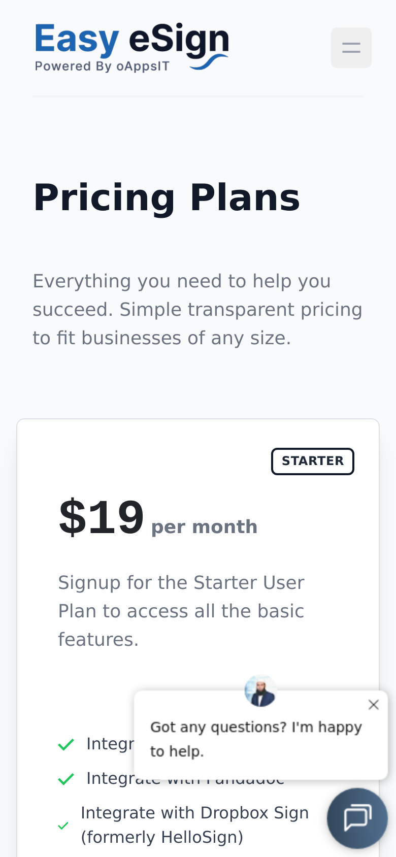 Pricing
