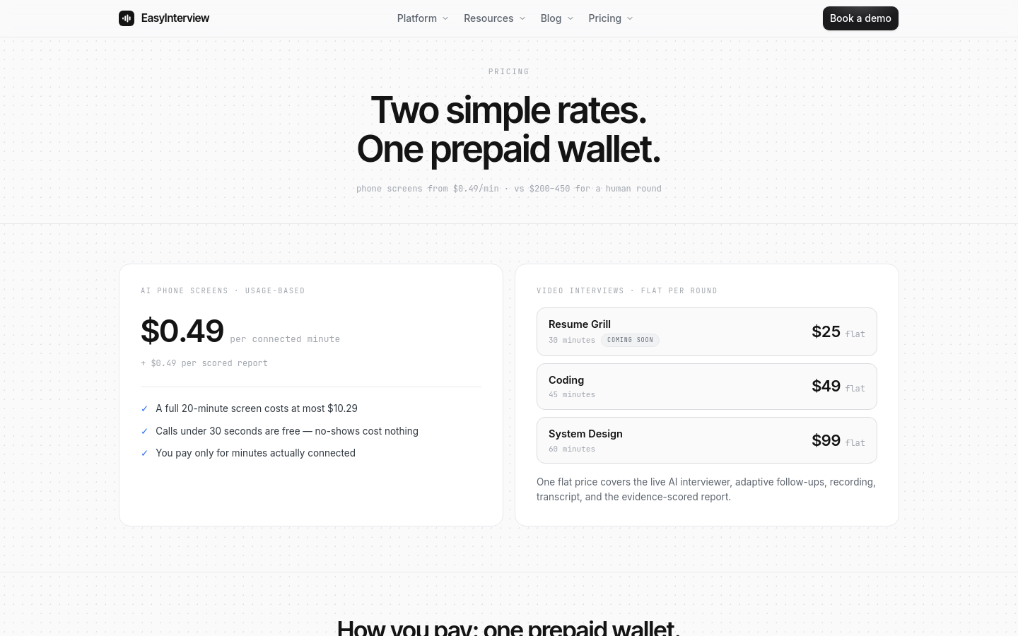 Pricing