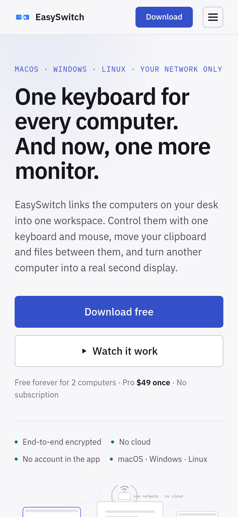 Homepage / Lander