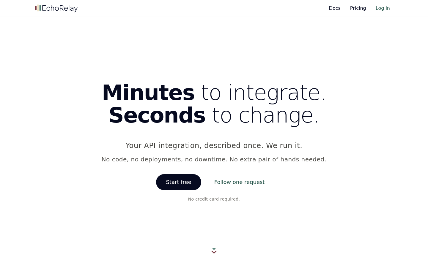 Captured Homepage / Lander