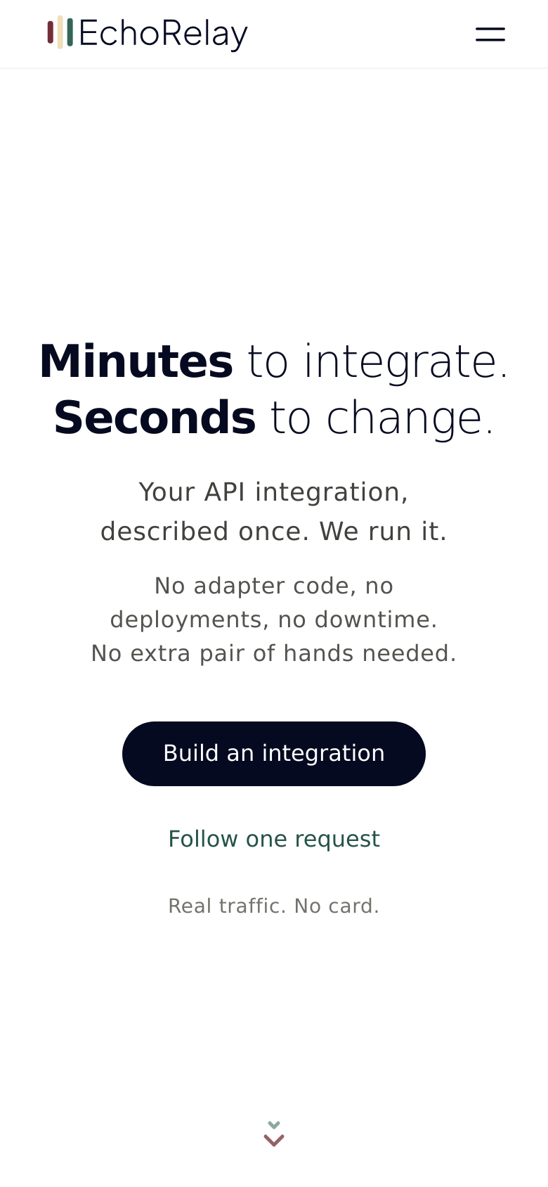 Homepage / Lander