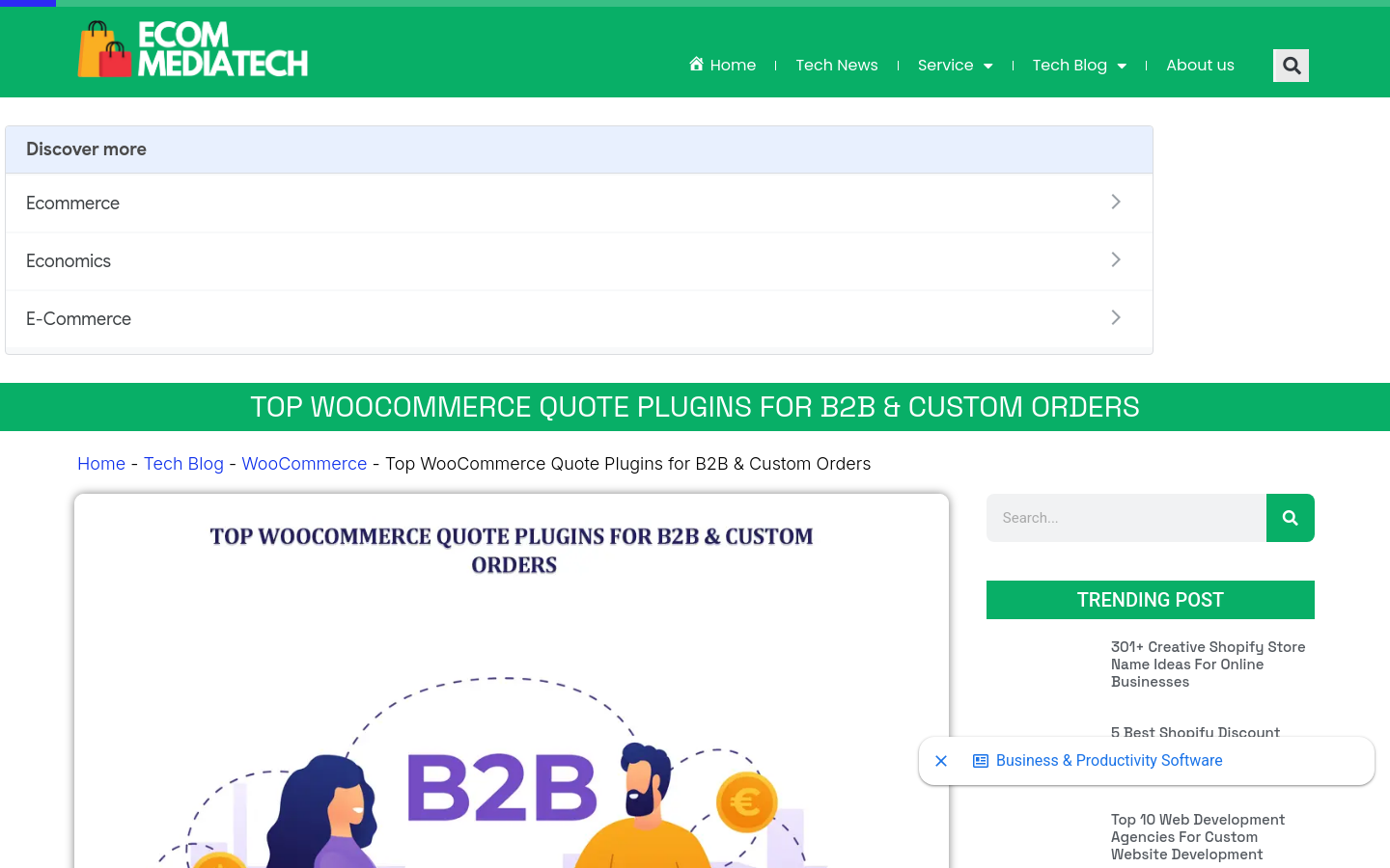 Top Woocommerce Quote Plugins For B2b