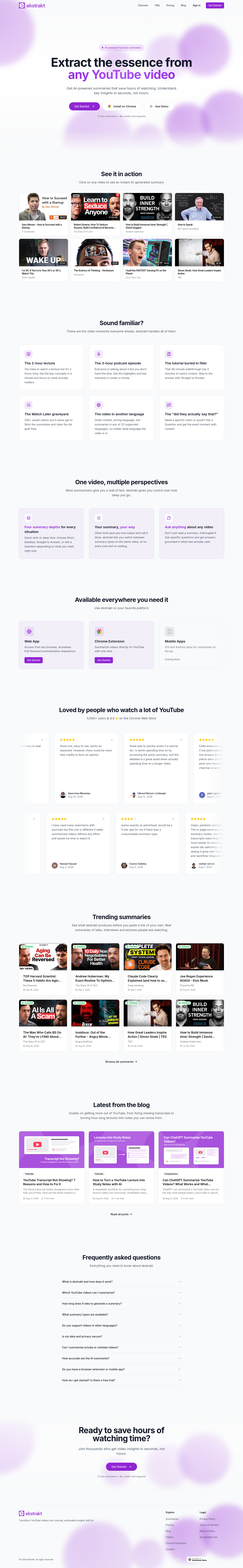 ekstrakt.app — The Objection-Handler