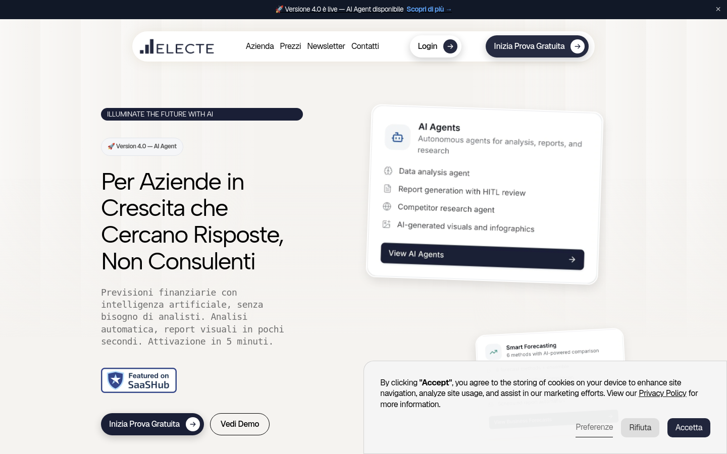 Captured Homepage / Lander