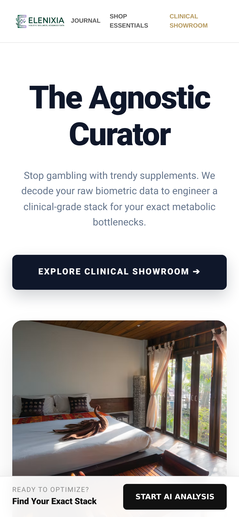 Homepage / Lander