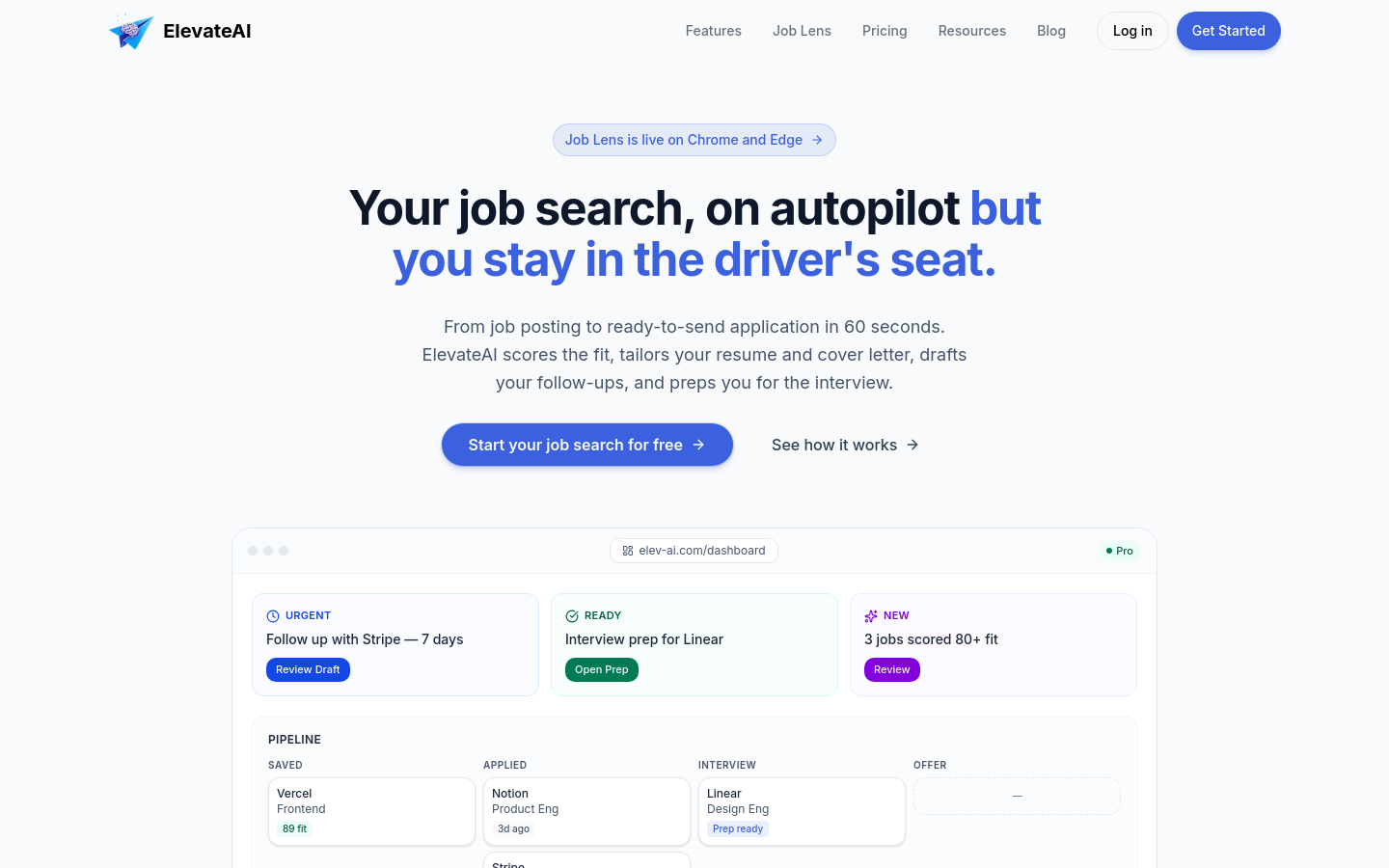Captured Homepage / Lander
