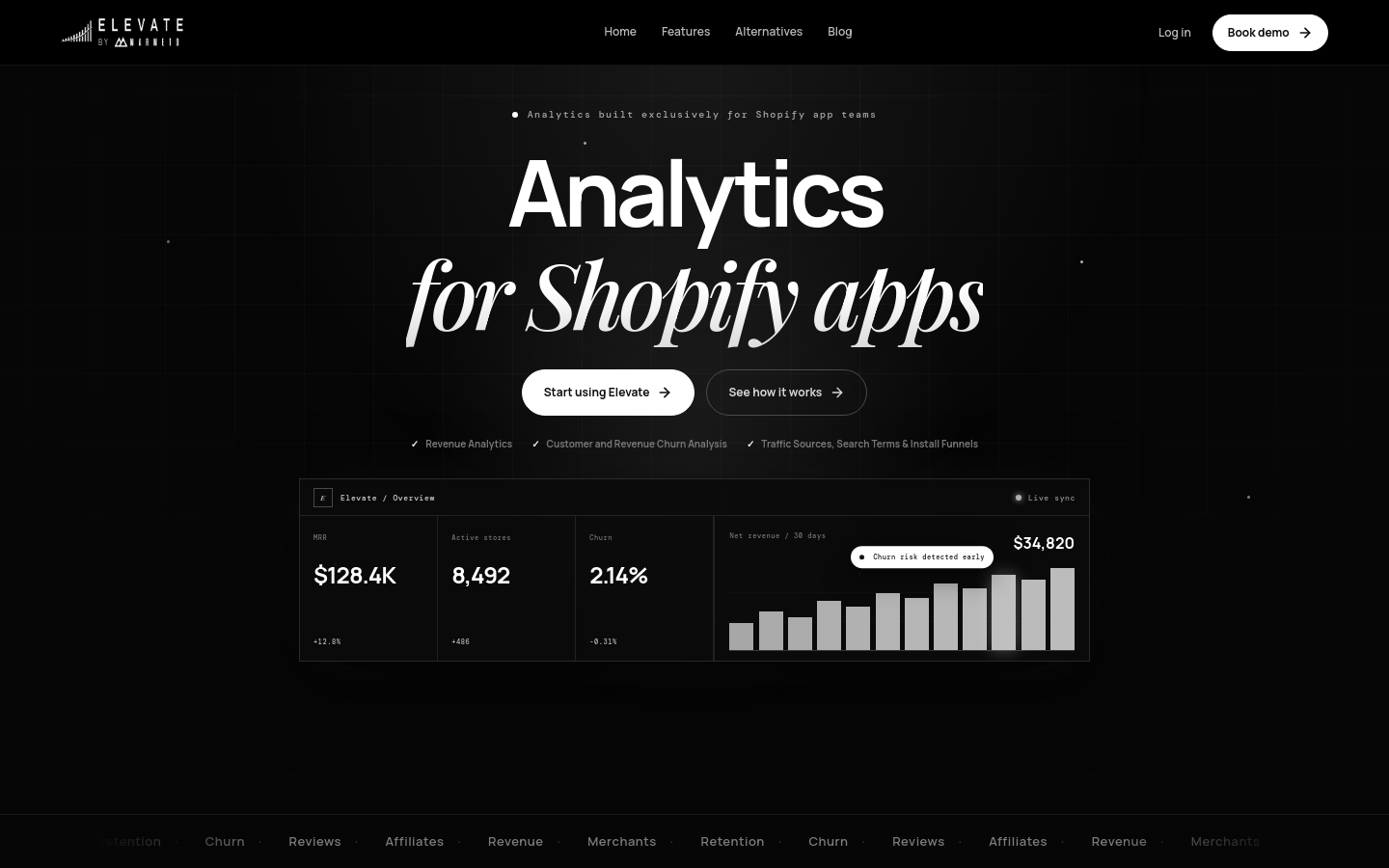 Captured Homepage / Lander