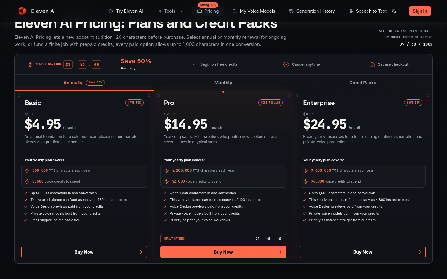 Pricing