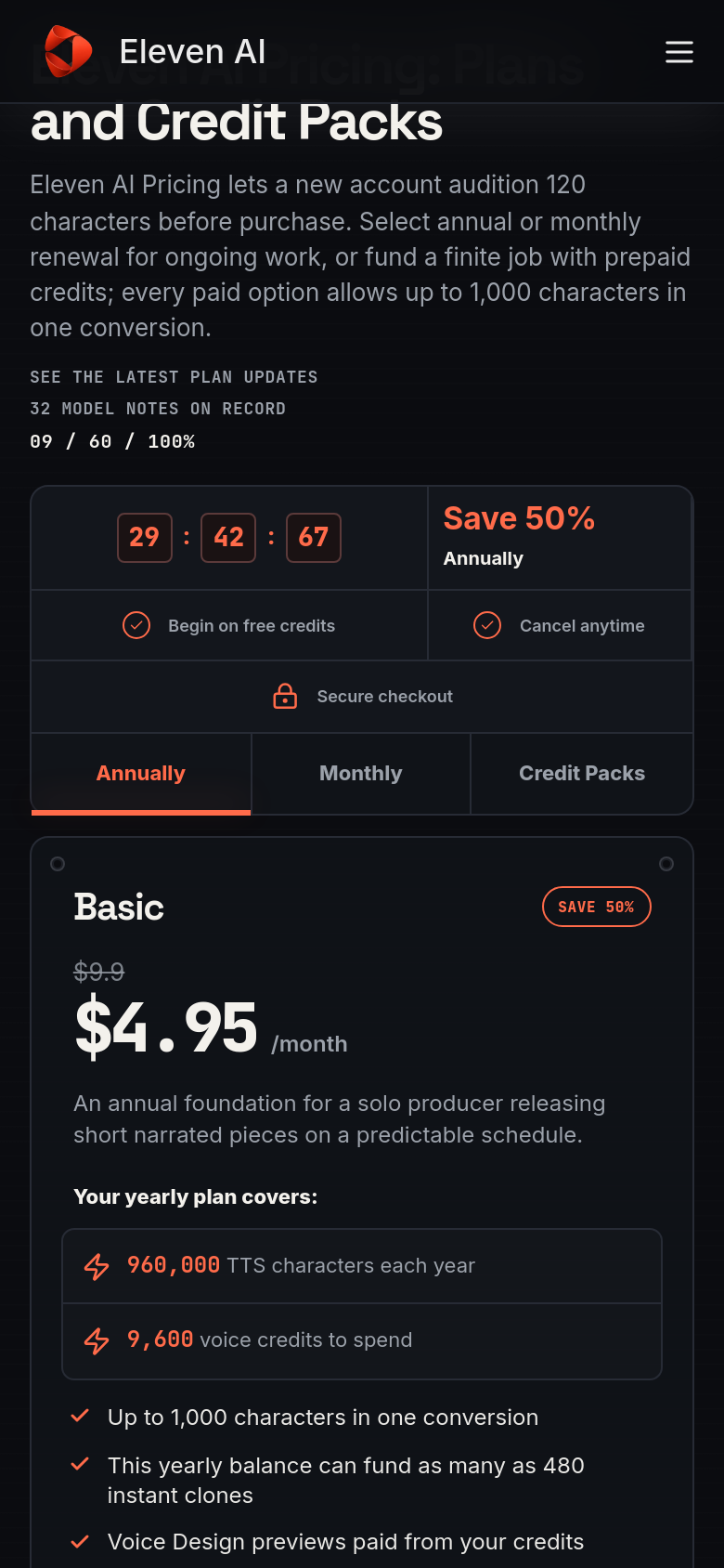 Pricing