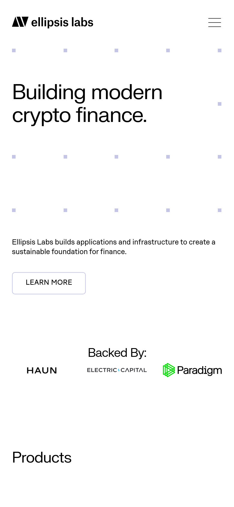 Homepage / Lander