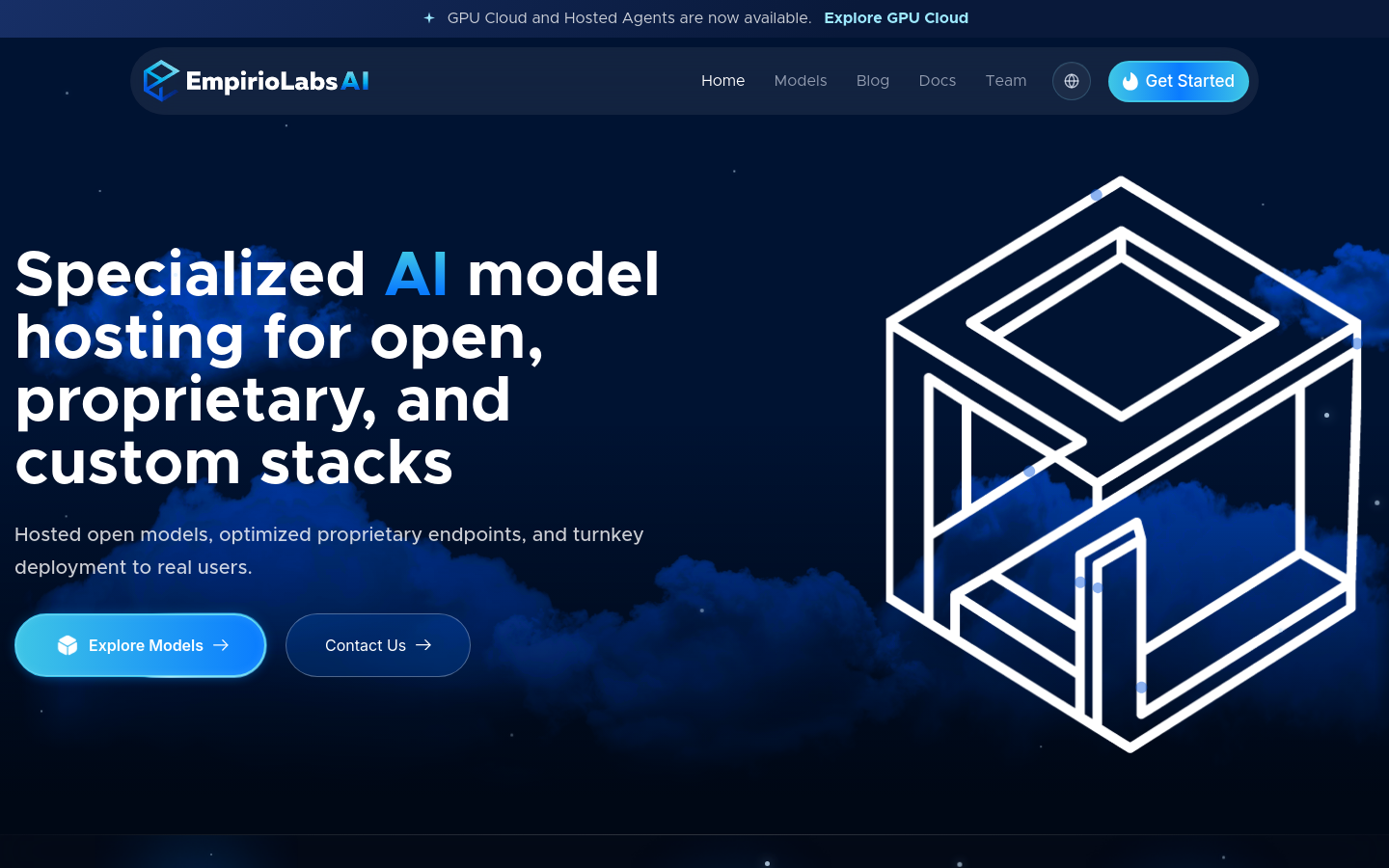 Captured Homepage / Lander