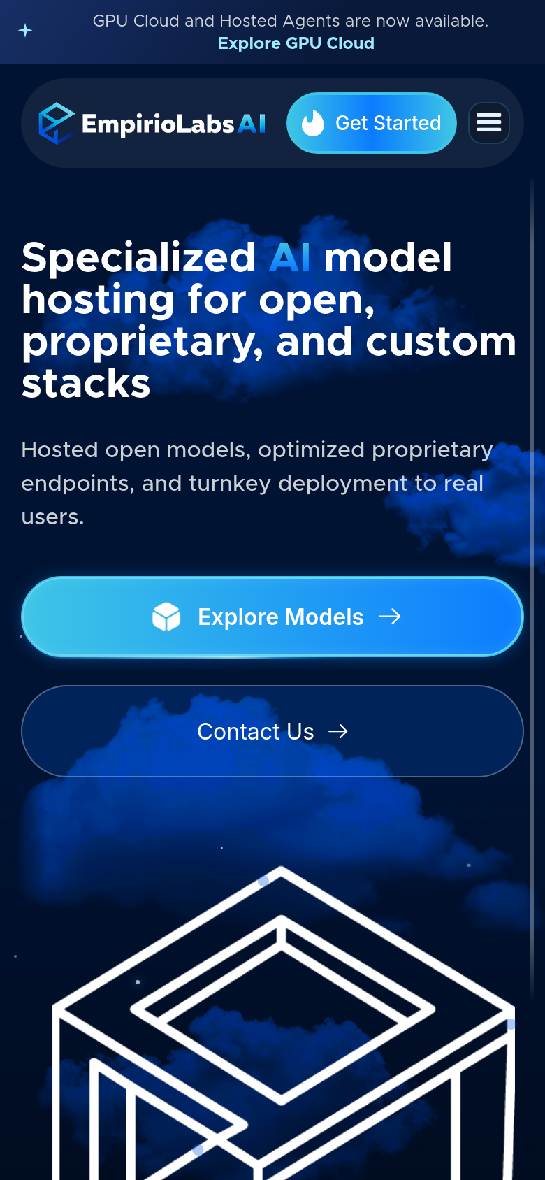 Homepage / Lander