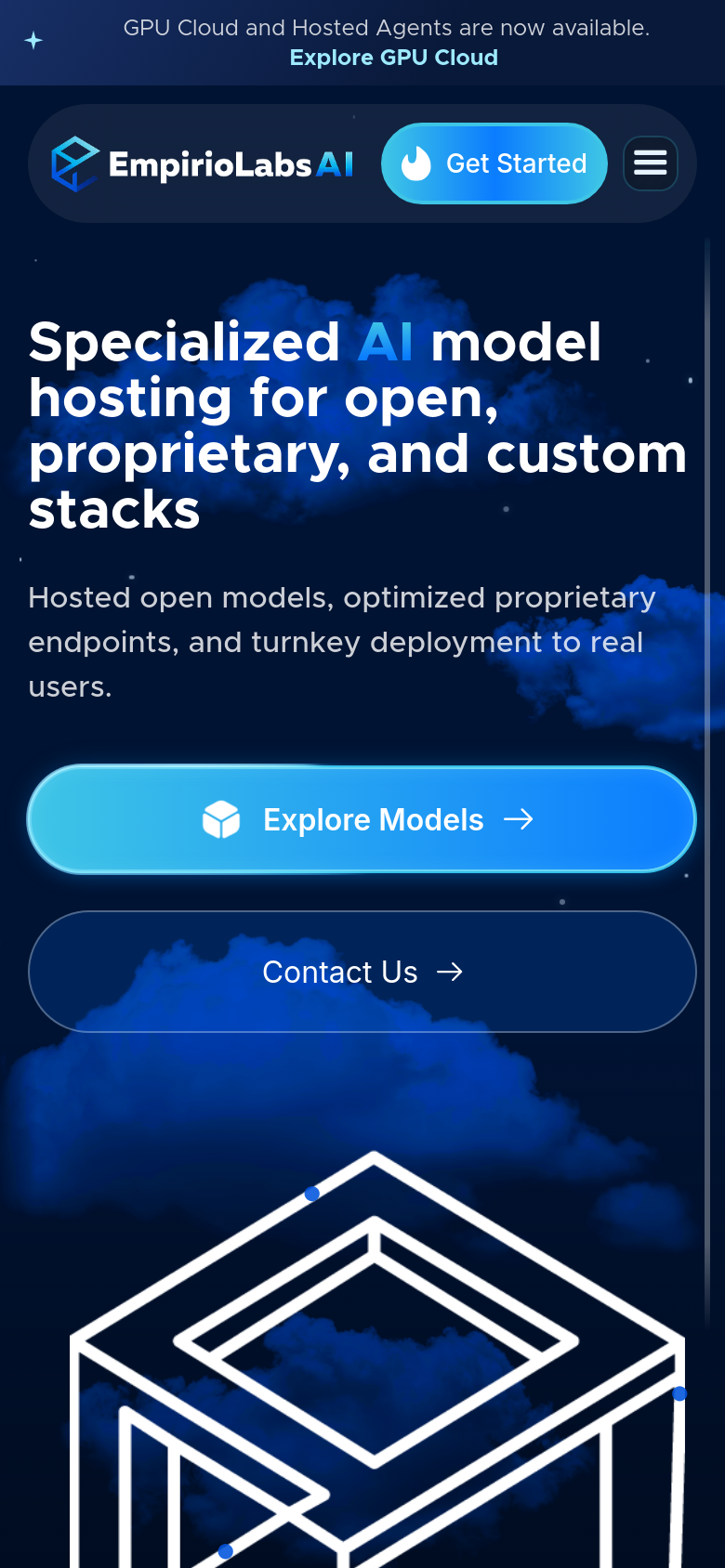 Homepage / Lander