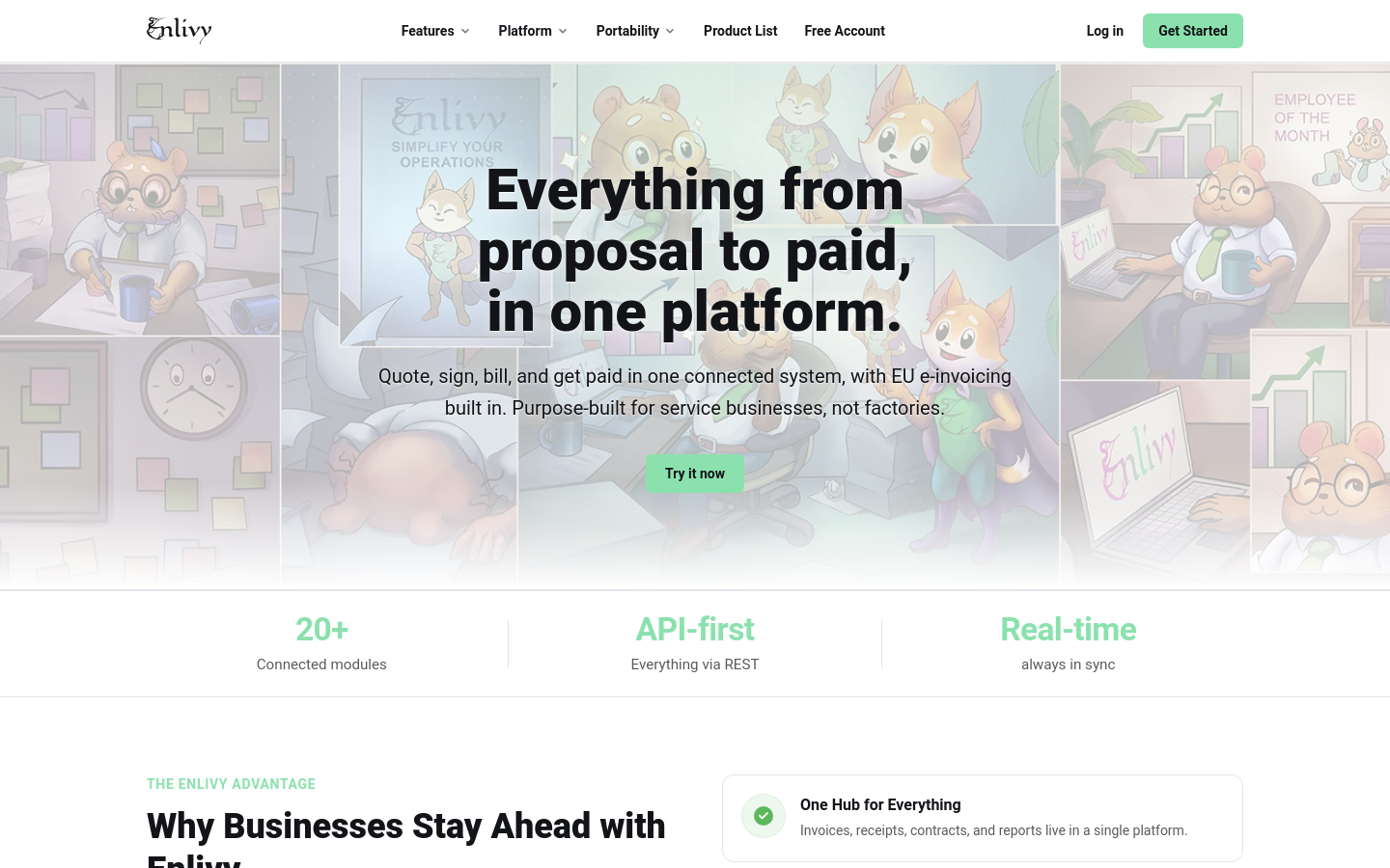 Captured Homepage / Lander
