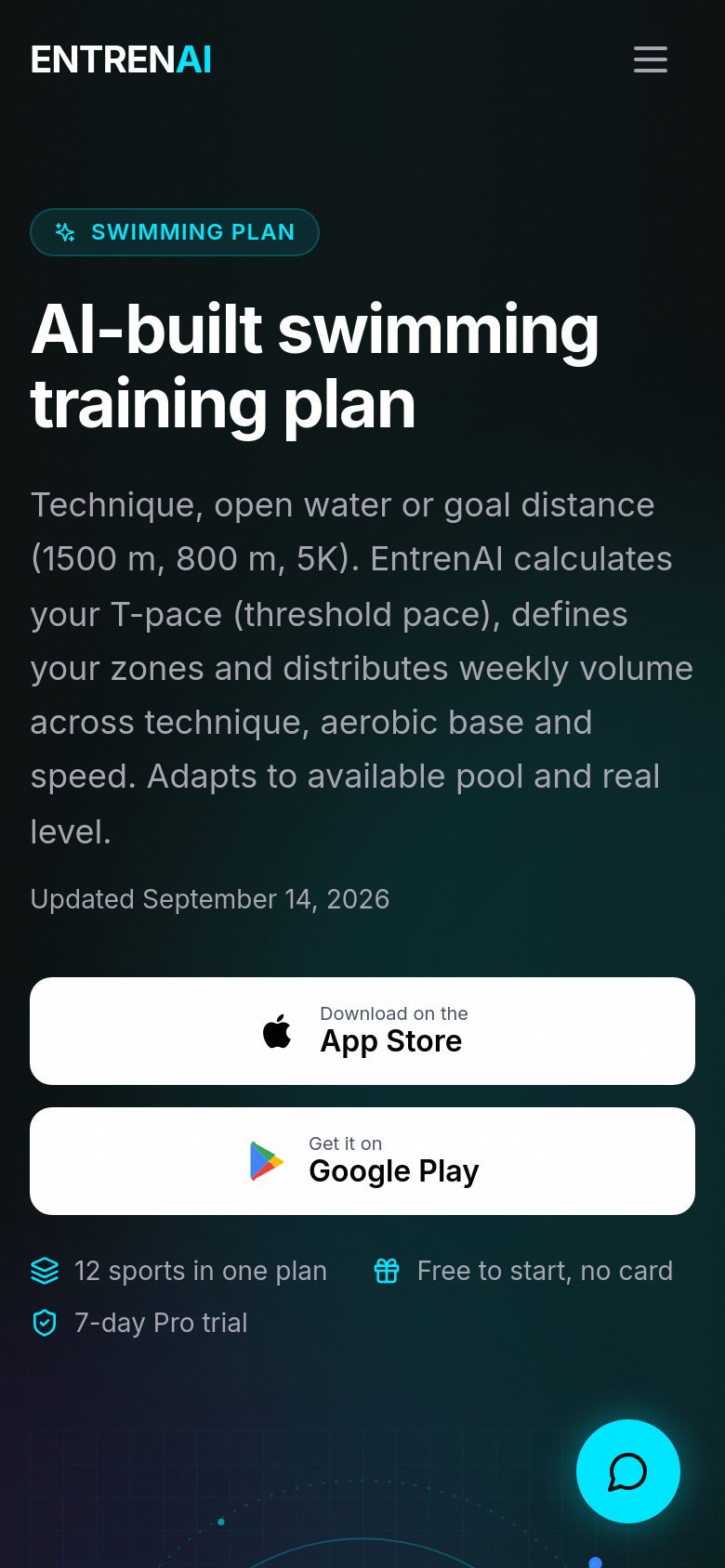 Plans Swimming