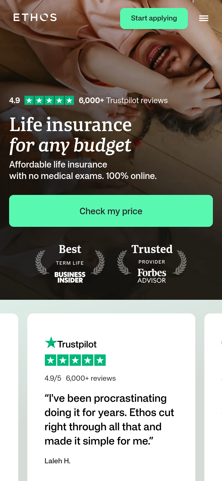 Homepage / Lander