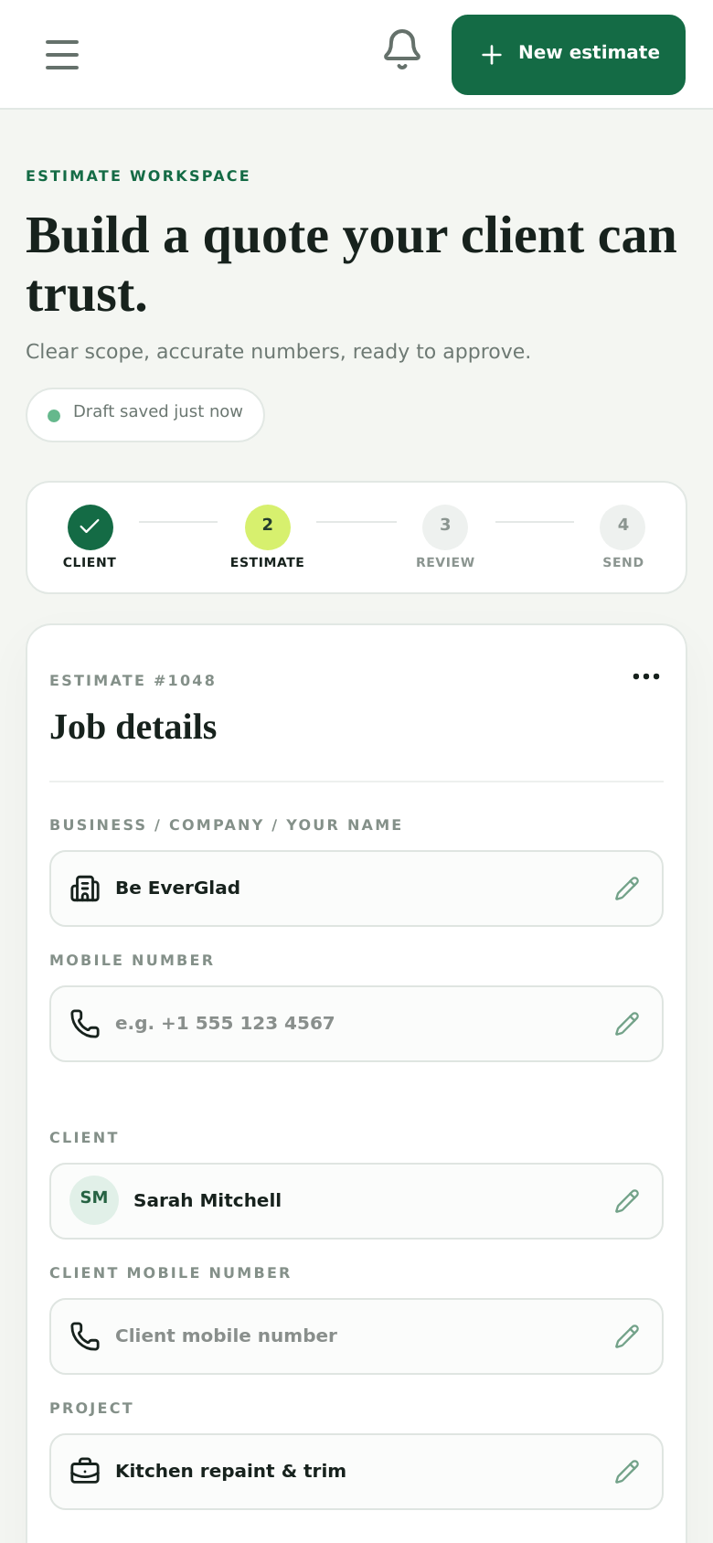 Homepage / Lander