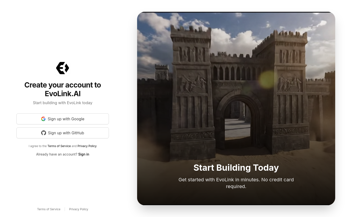 Signup