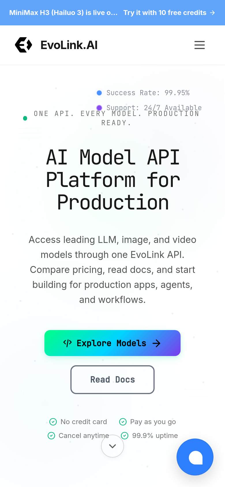 Homepage / Lander