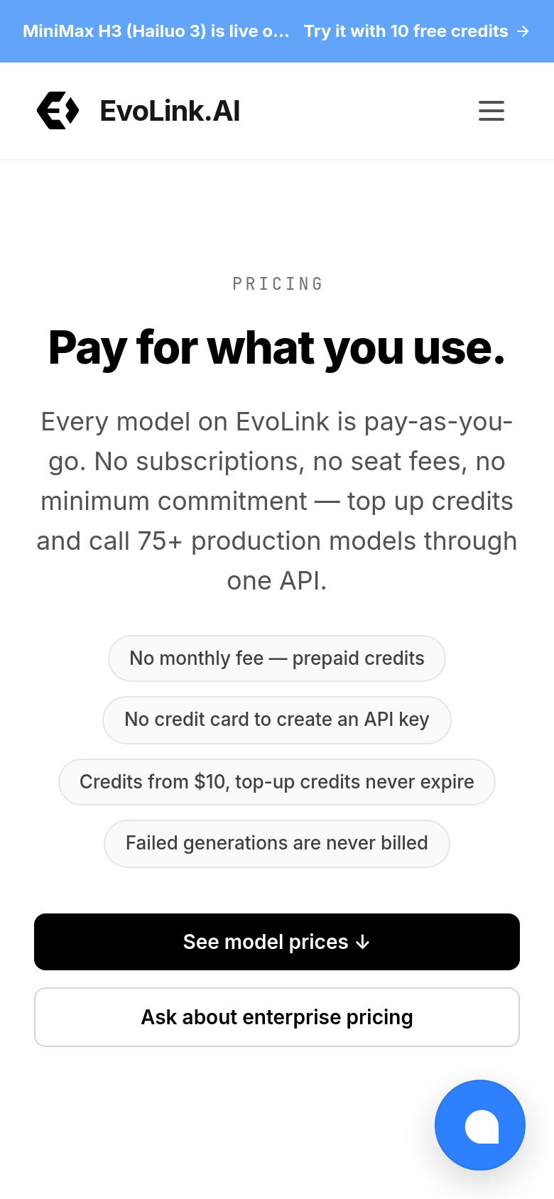 Pricing