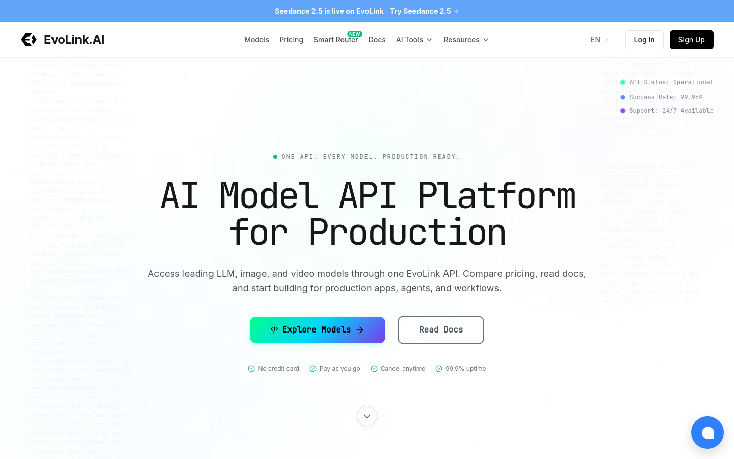 Captured Homepage / Lander
