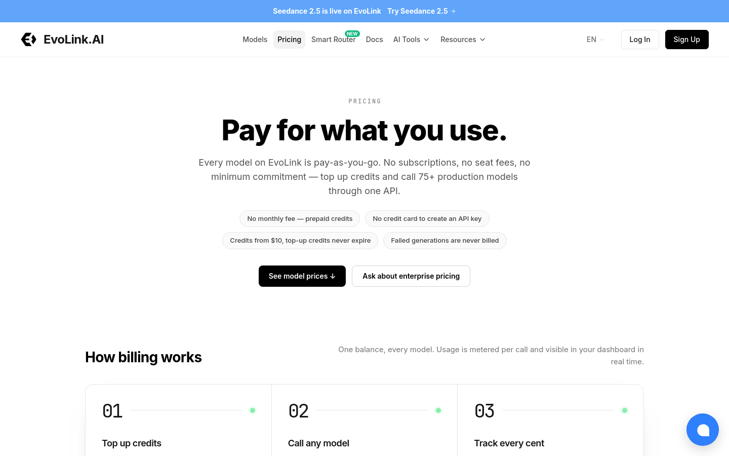 Pricing