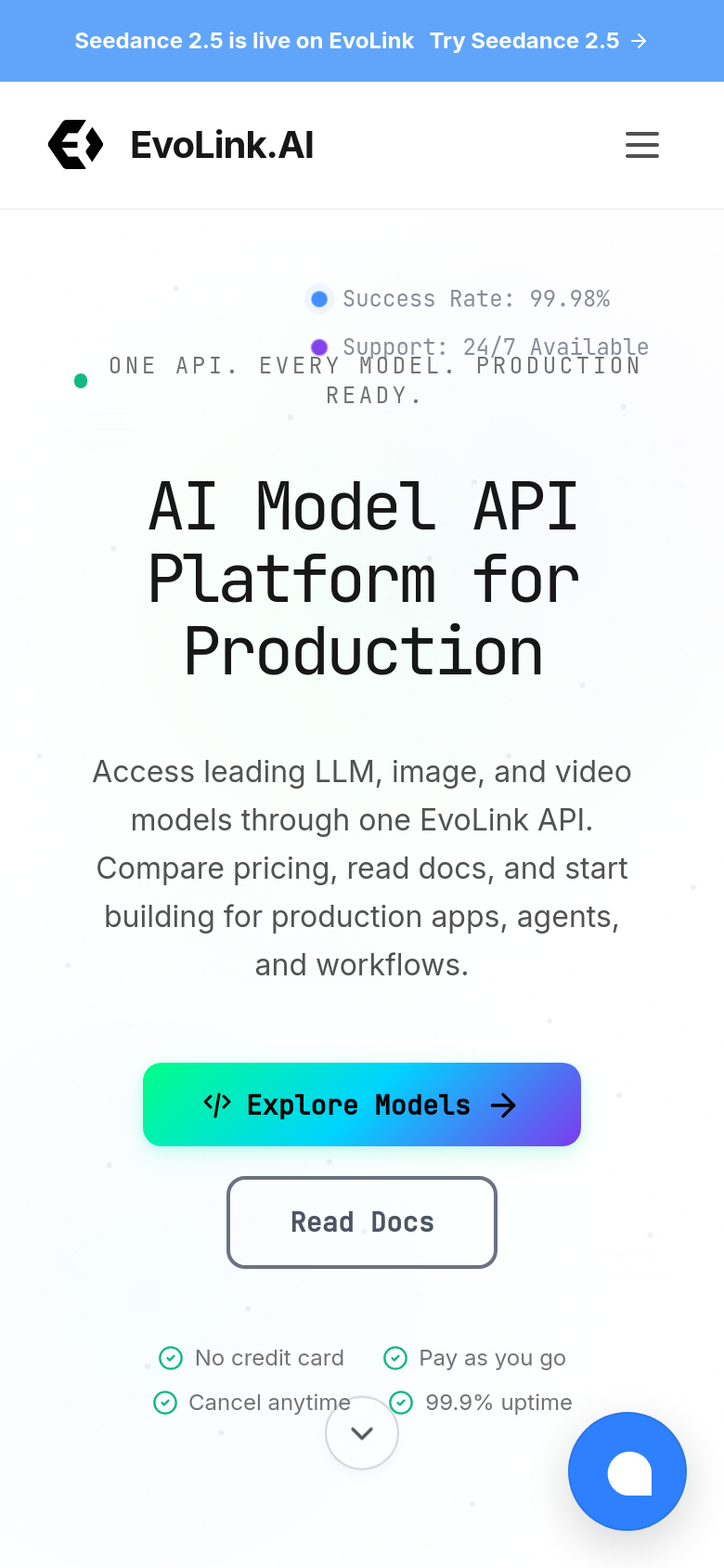 Homepage / Lander