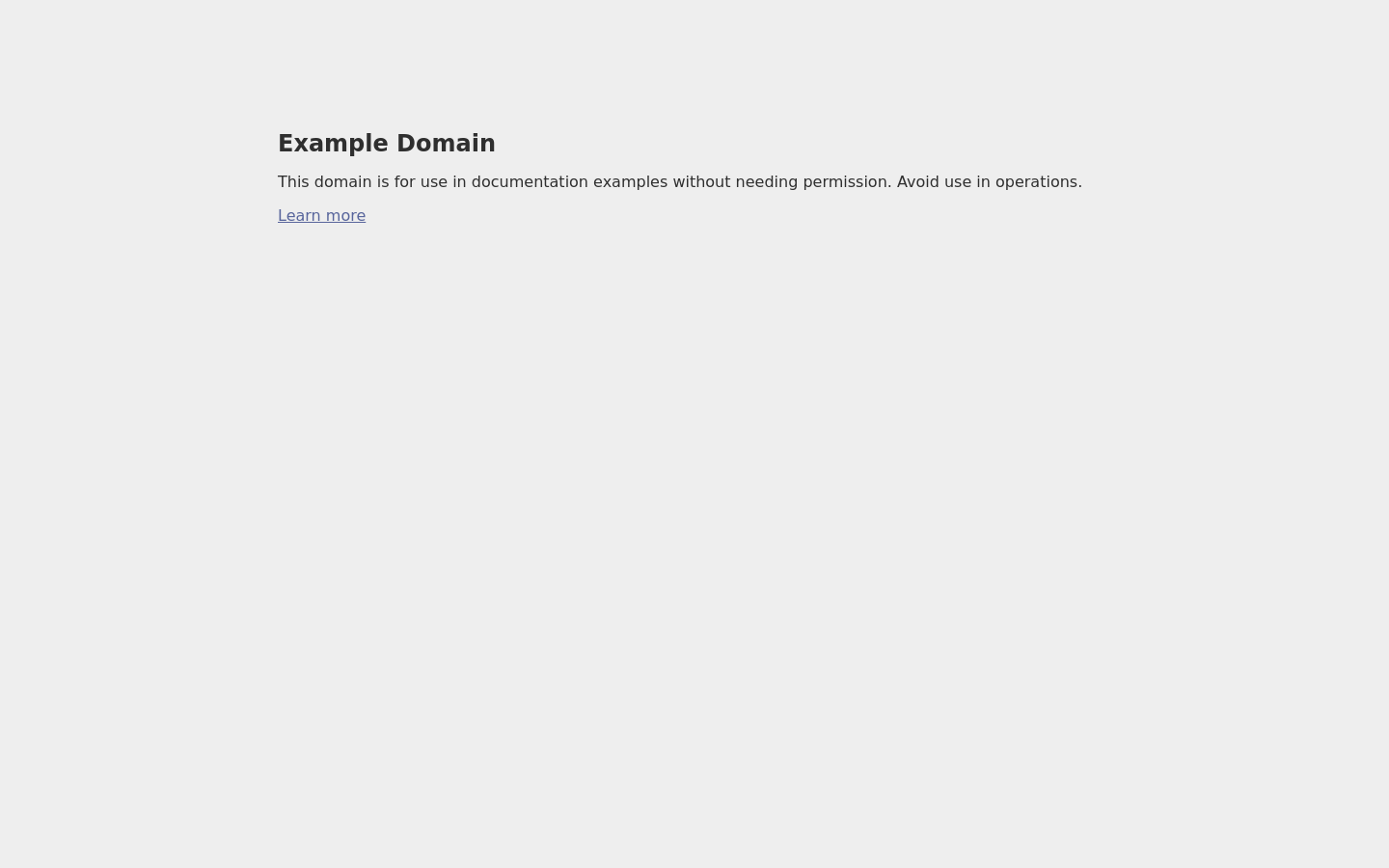 Captured Homepage / Lander