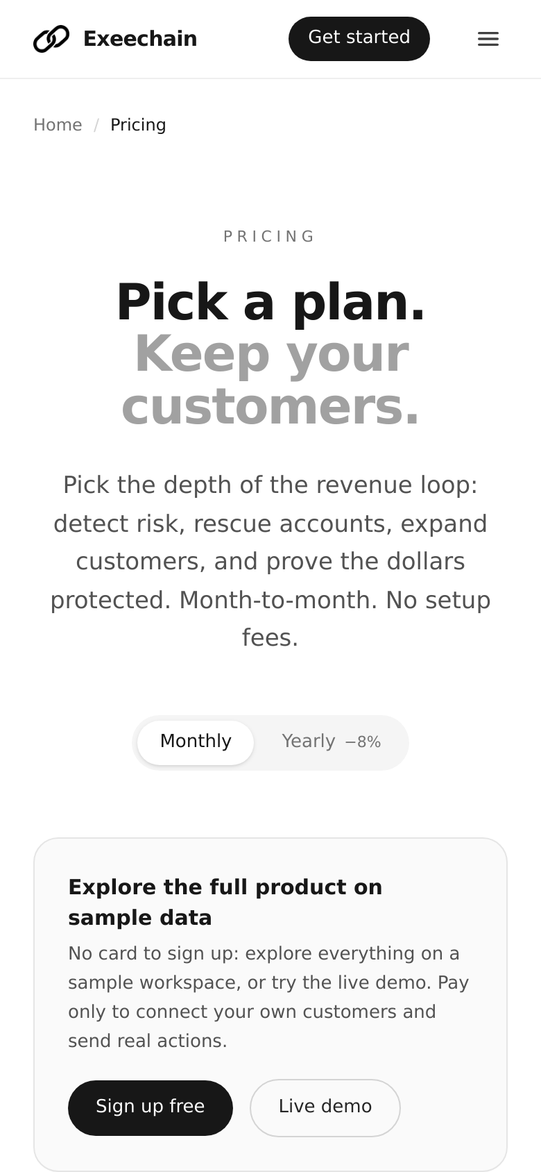 Pricing