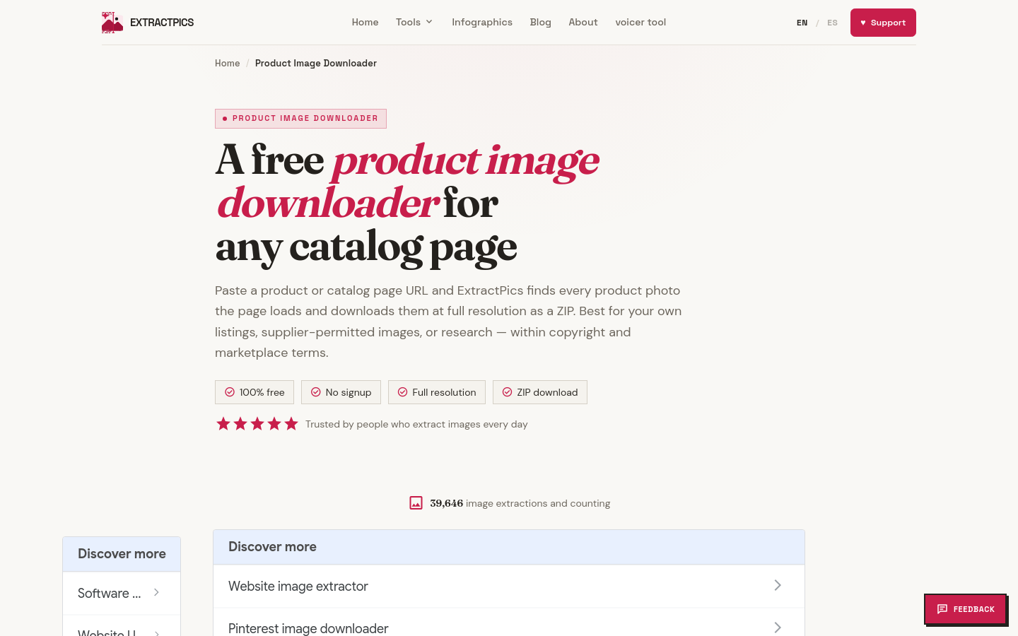 Product Image Downloader