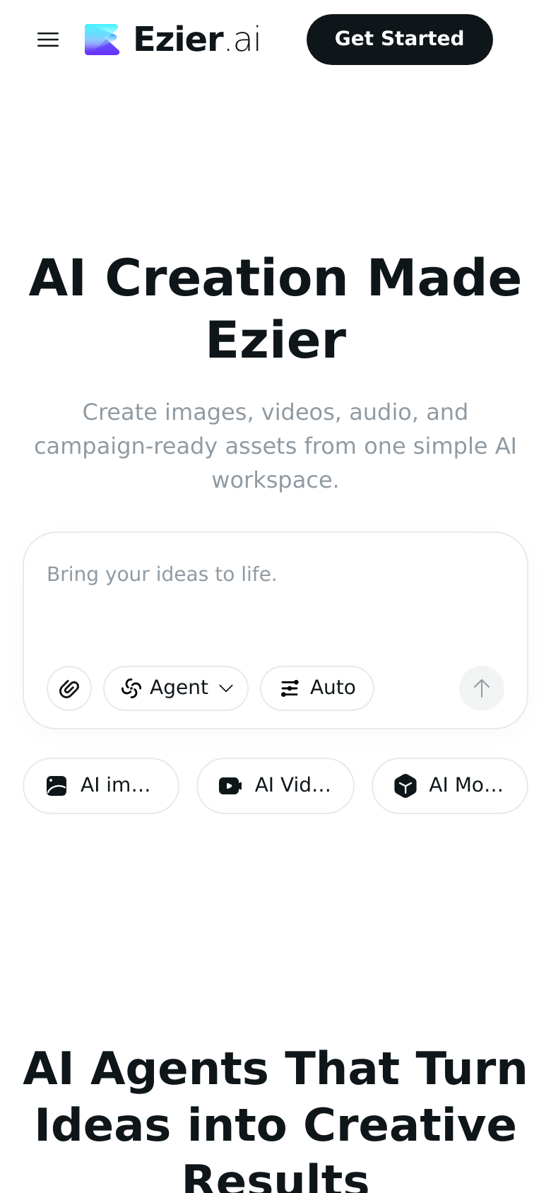 Homepage / Lander
