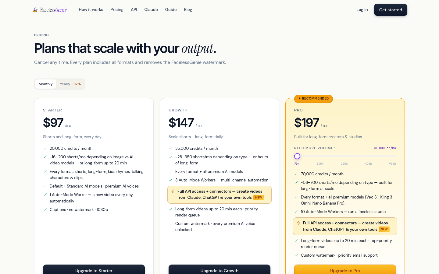 Pricing