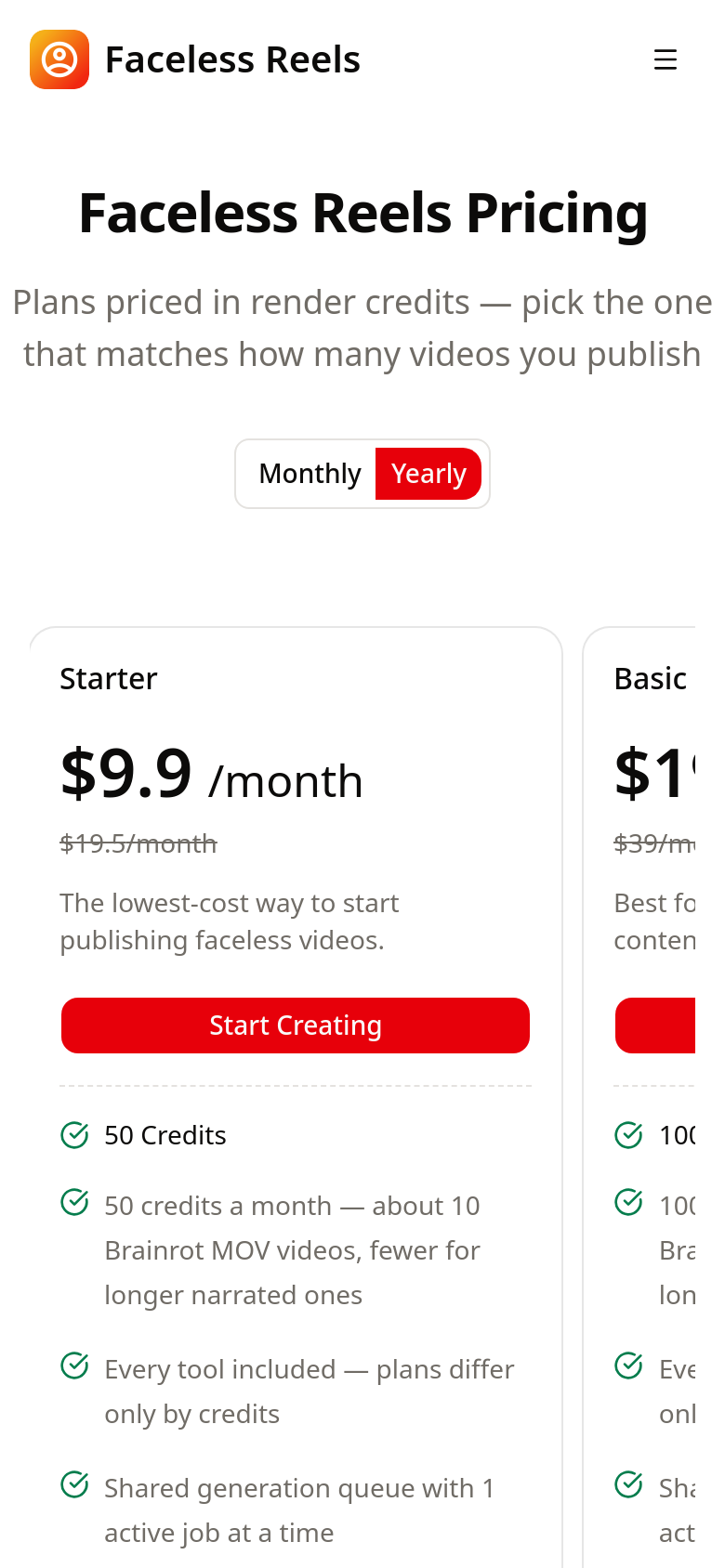 Pricing
